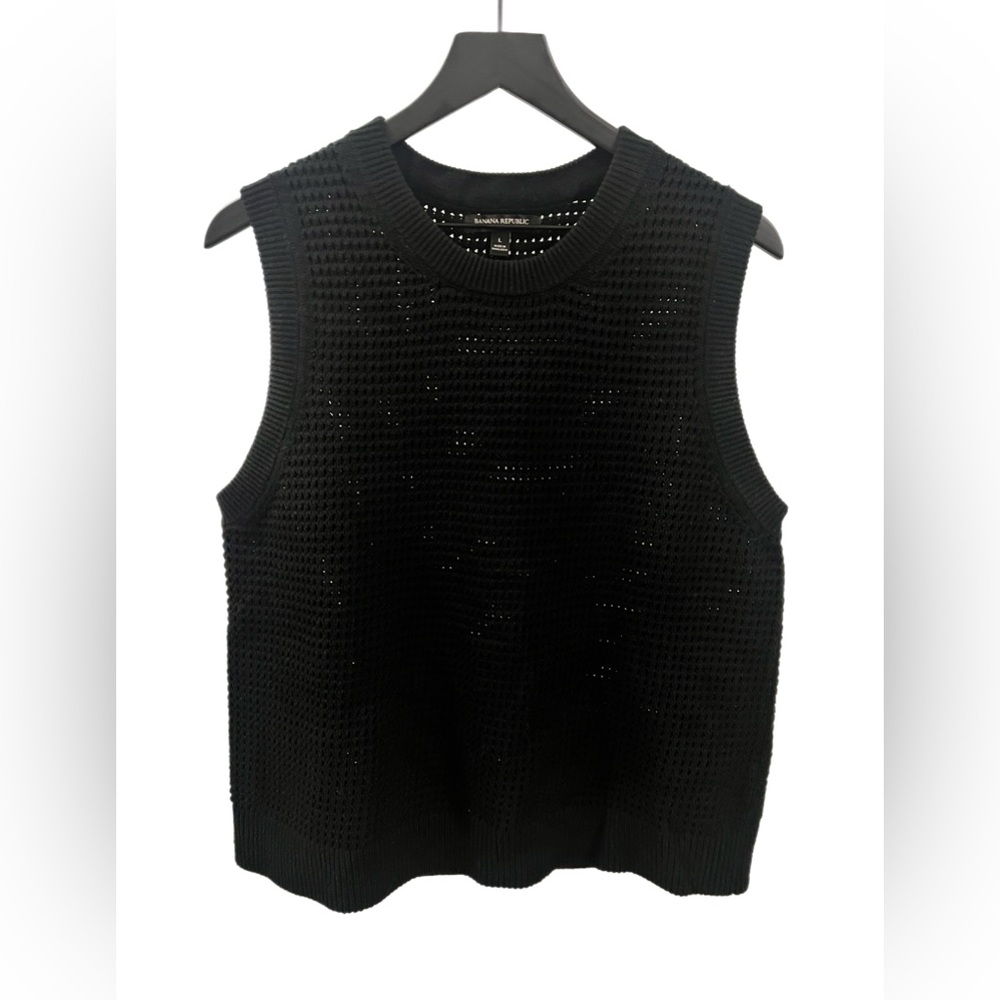 Banana Republic Factory Open Stitch Sweater Tank